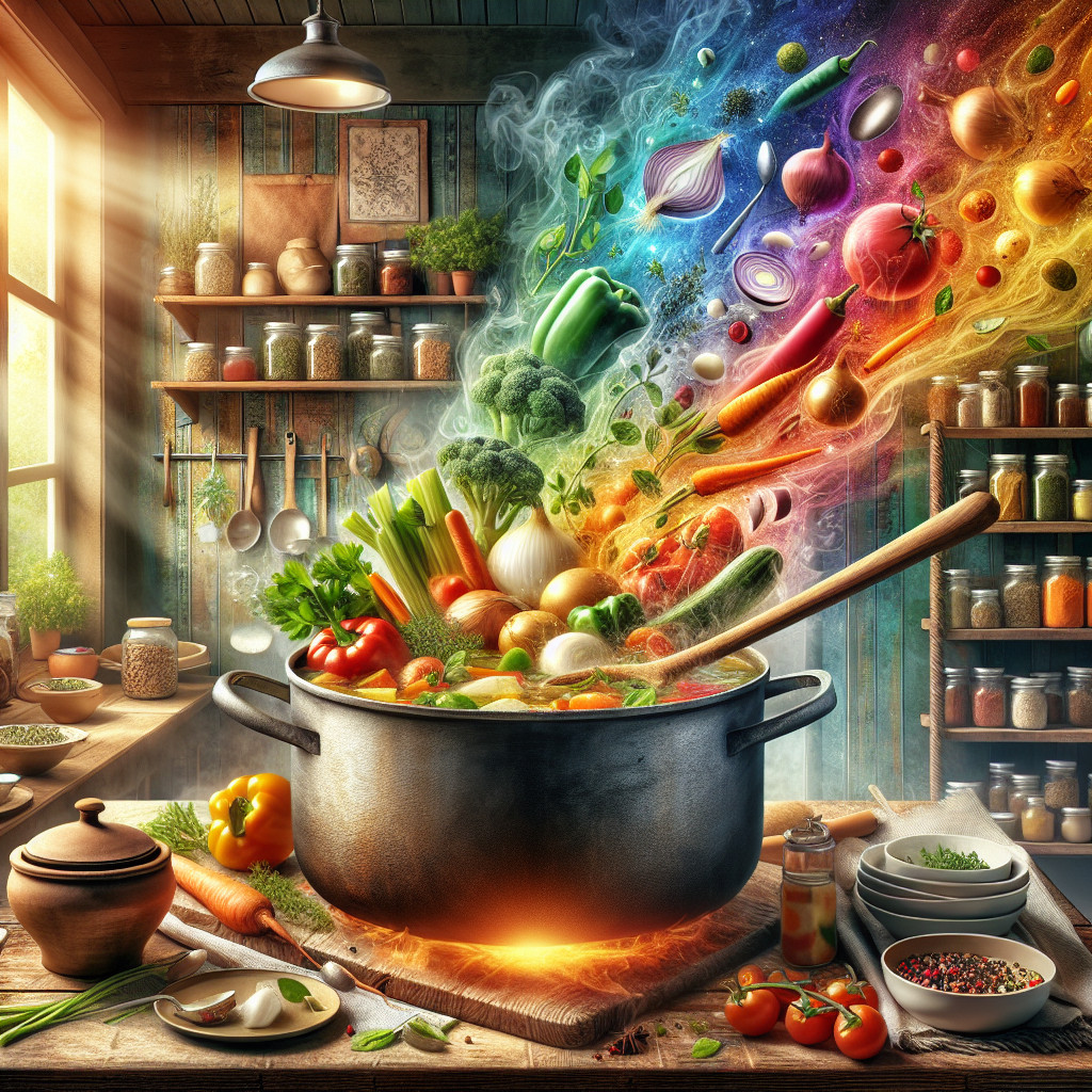Jak wydobyć pełny smak z warzyw podczas gotowania zupy?